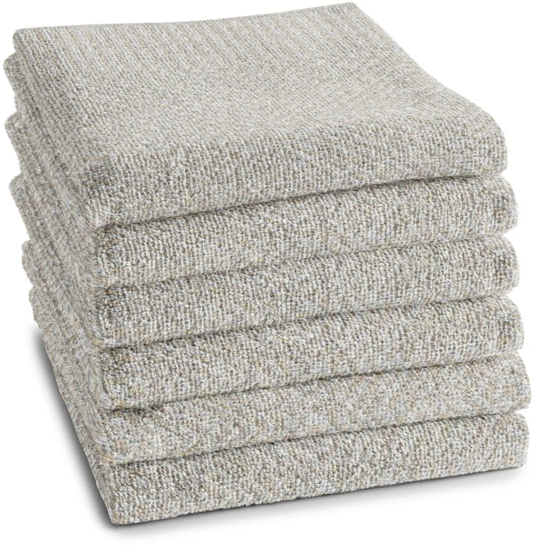 DDDDD Cisis Keukendoek 50x55cm - Set van 6 - Cream - afbeelding 6 van 6
