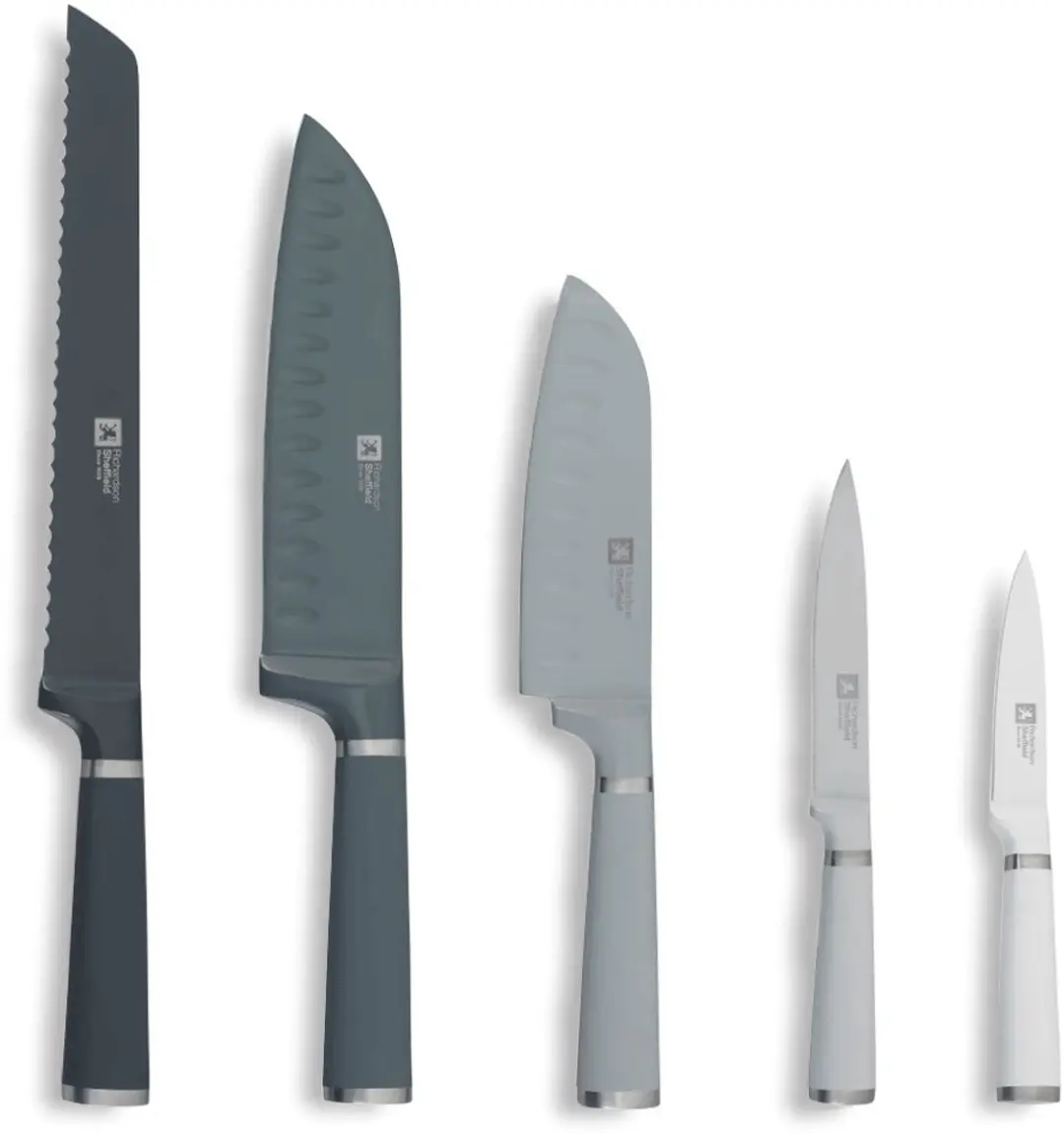 Richardson Sheffield Seasons Messenblok 5-delig - Grijs