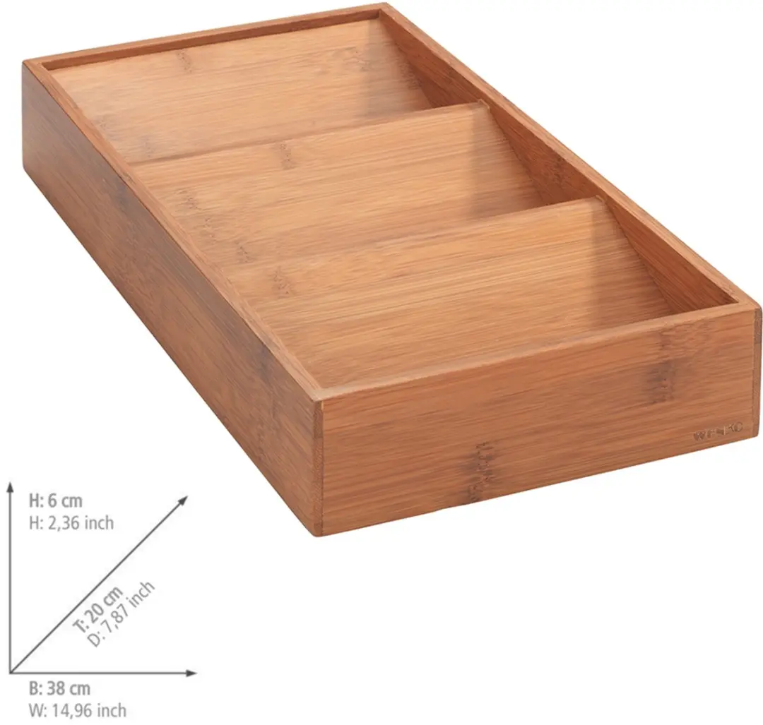 Wenko Bamboe Kruidenrek Lade 54950100 - Hout