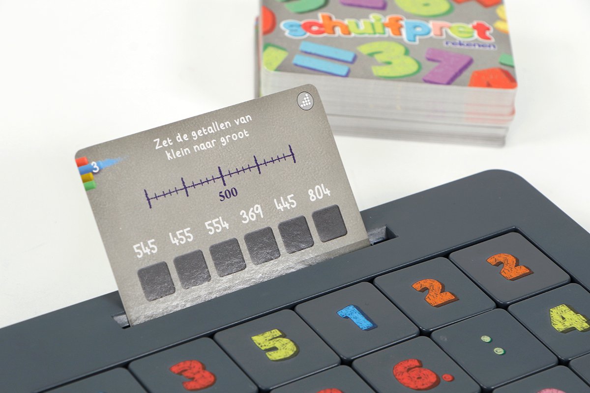 999 Games -Schuifpret Rekenen - Educatief Rekenspel - Kinderspel - Educatief Speelgoed -