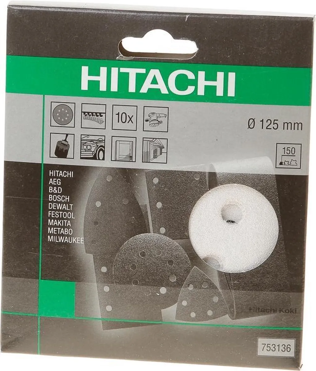 Hikoki K150 Schuurschijf Ø125mm