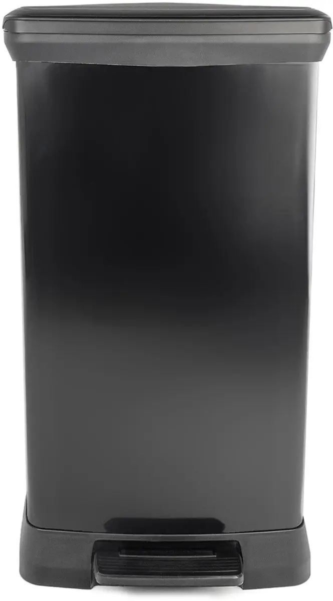 Curver Decobin Prullenbak 50L - 39x29x72cm Zwart