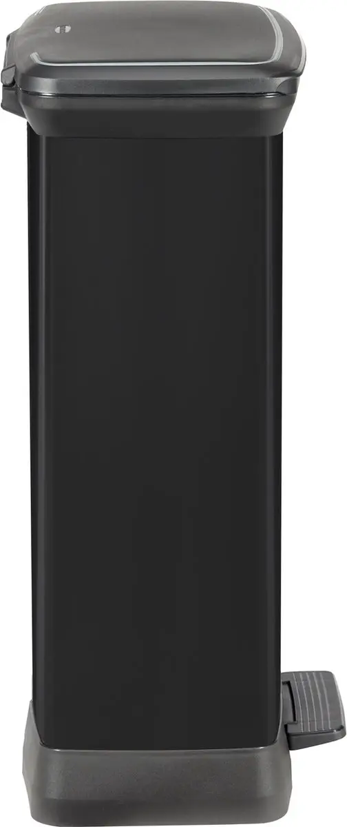 Curver Decobin Prullenbak 50L - 39x29x72cm Zwart