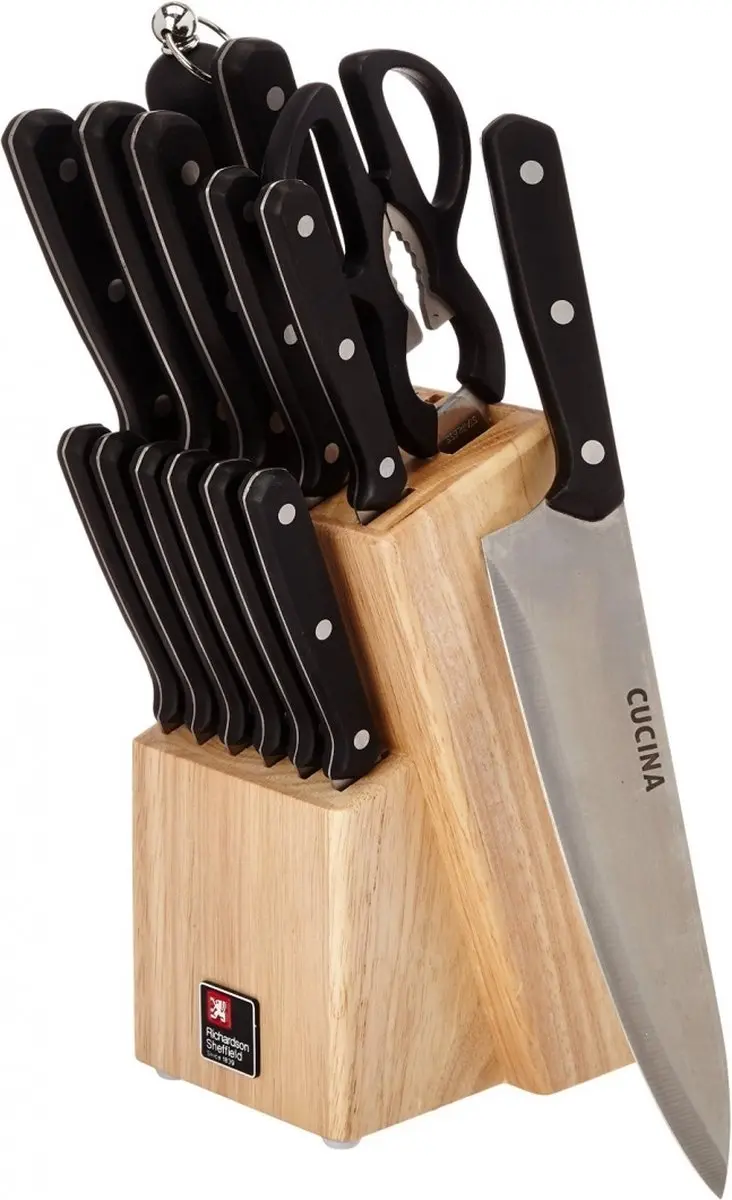 Richardson Sheffield Cucina Messenset 15-delig - Inclusief Messenblok