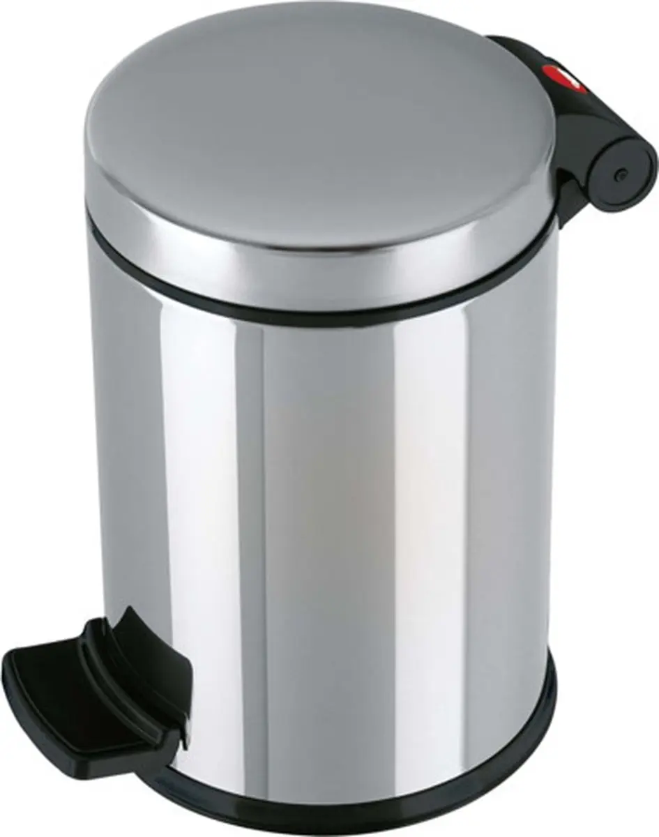 Hailo Solid S Pedaalemmer 3L - RVS Zilver