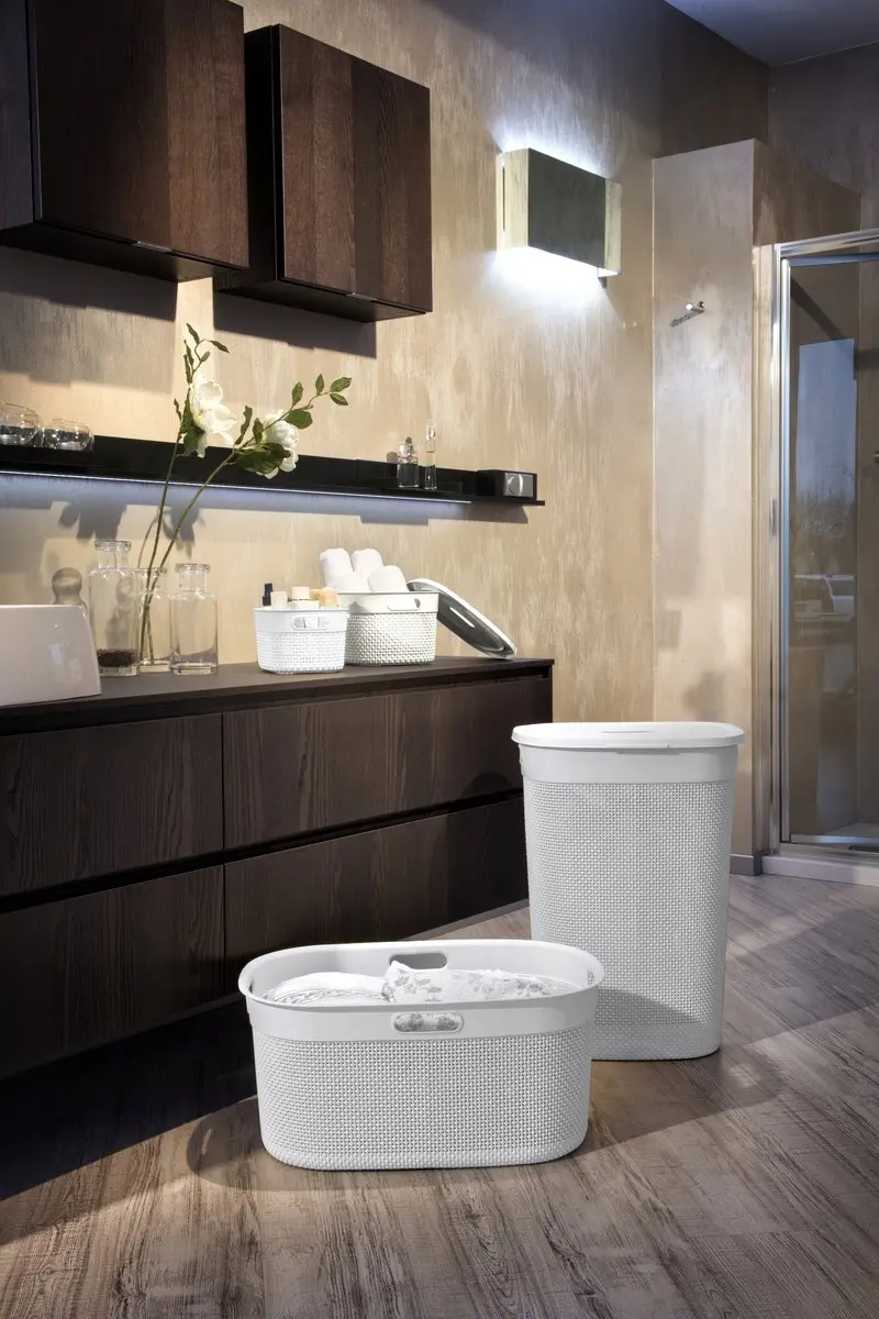 Curver Filo Wasbox 55L Wit - 44x35x61cm