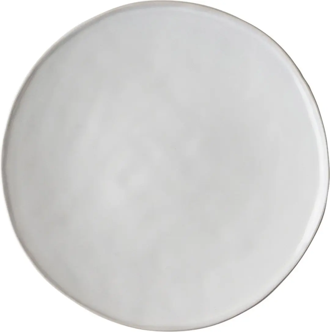 Dutch Rose Organic Dutch Rose Bord Plat Ø26,5cm Wit