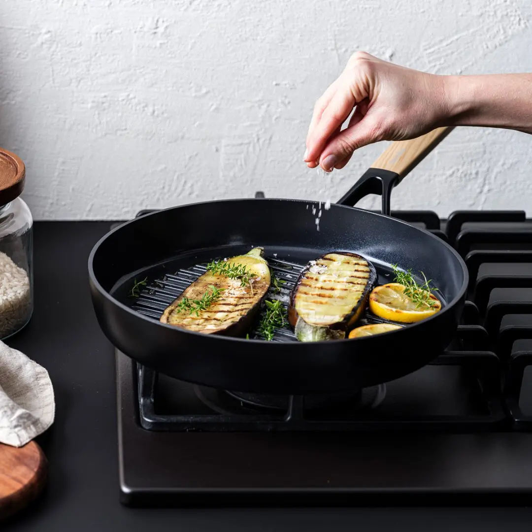 GreenPan Eco-Smartshape Grillpan 28cm - Inductie - Zwart - afbeelding 4 van 6