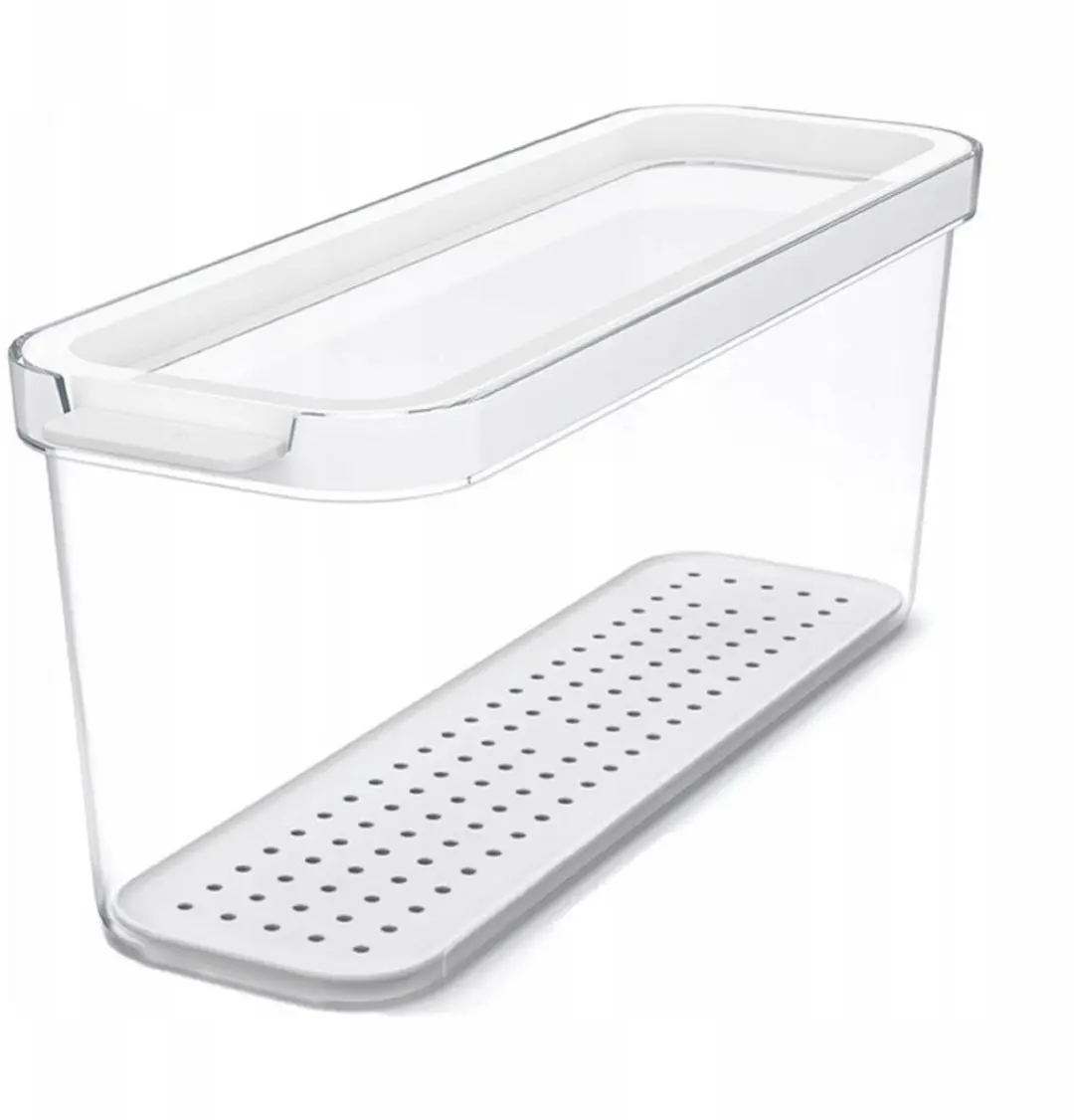 Rotho CAUMA Organizers 2-delig - 1,15L/2L - Transparant