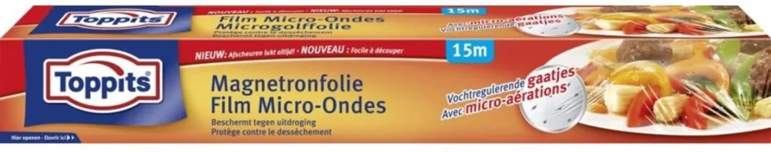 Toppits Magnetronfolie 15m - Blauw