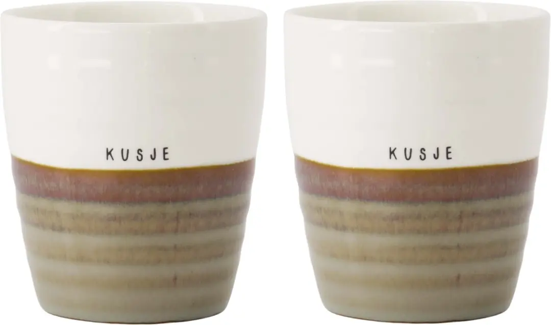 Zusss Set Van 2 Koffiemokken