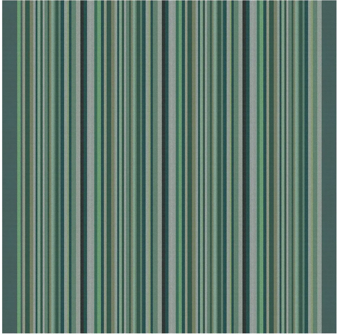DDDDD Theedoek Over the Rainbow 60x65cm - Groen - 6 Stuks