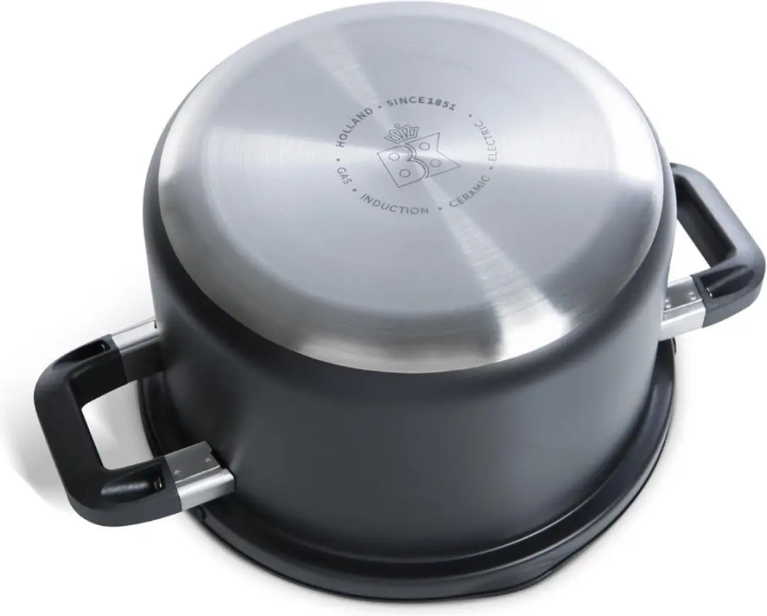 BK Flow Cool B2479.004 Pannenset 4-delig - 16/18/20cm - Zwart - afbeelding 6 van 6