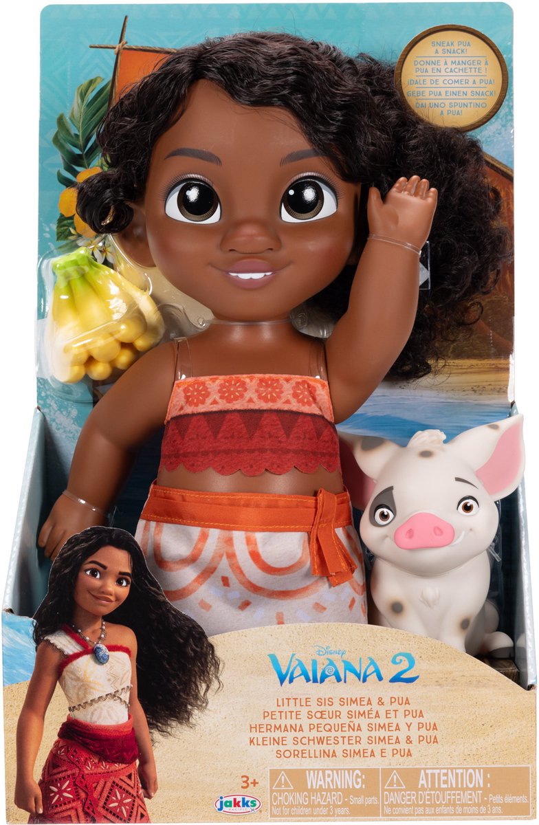 Disney - Prinsessenspeelgoed - Vaiana met Pua