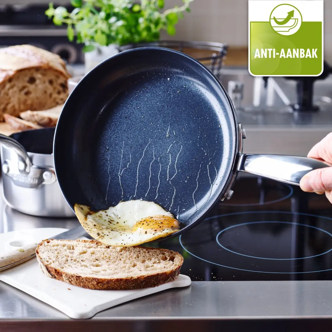 GreenPan Barcelona Evershine Koekenpan 24cm - Inductie - Ovenbestendig 220°C