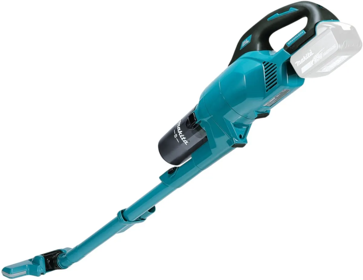 Makita DCL286FZ Accu Steelstofzuiger 18V - Blauw
