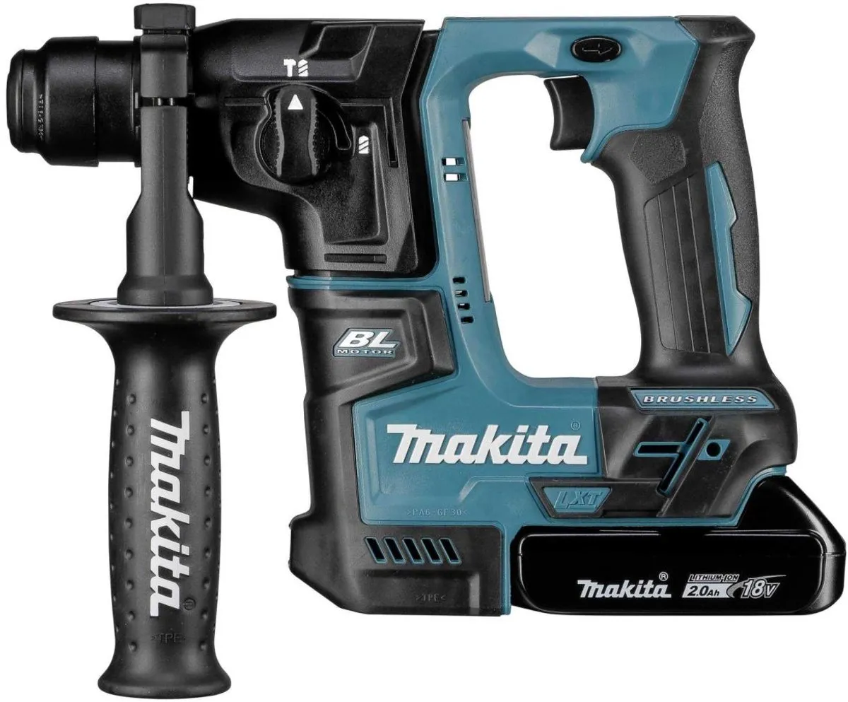 Makita DHR171RAJ SDS-plus Boorhamer - 1,2J - Koolborstelloos - 2x 2.0Ah