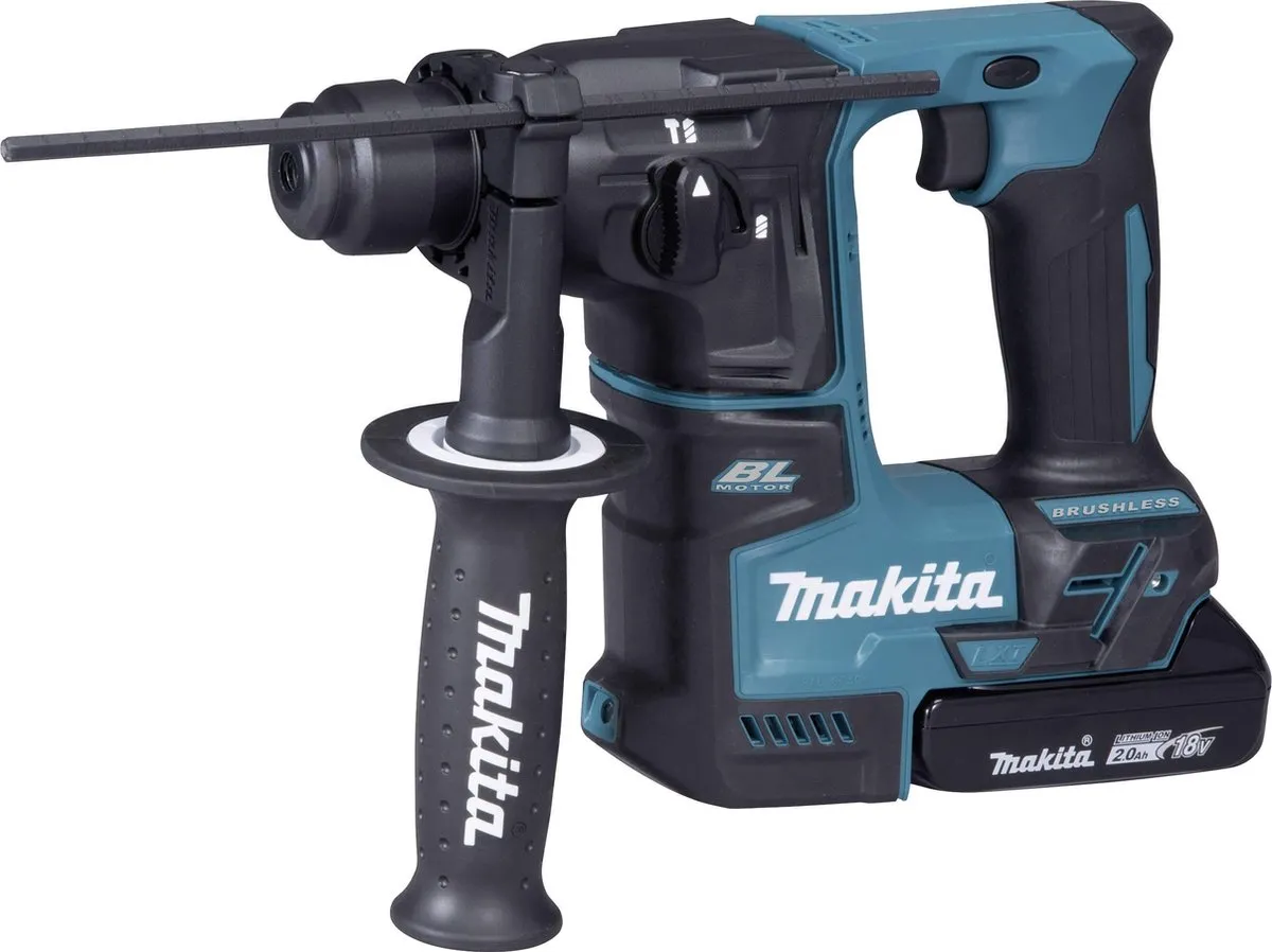 Makita DHR171RAJ SDS-plus Boorhamer - 1,2J - Koolborstelloos - 2x 2.0Ah