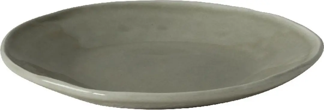 Dutch Rose Organic Bord 21,5cm Olijf