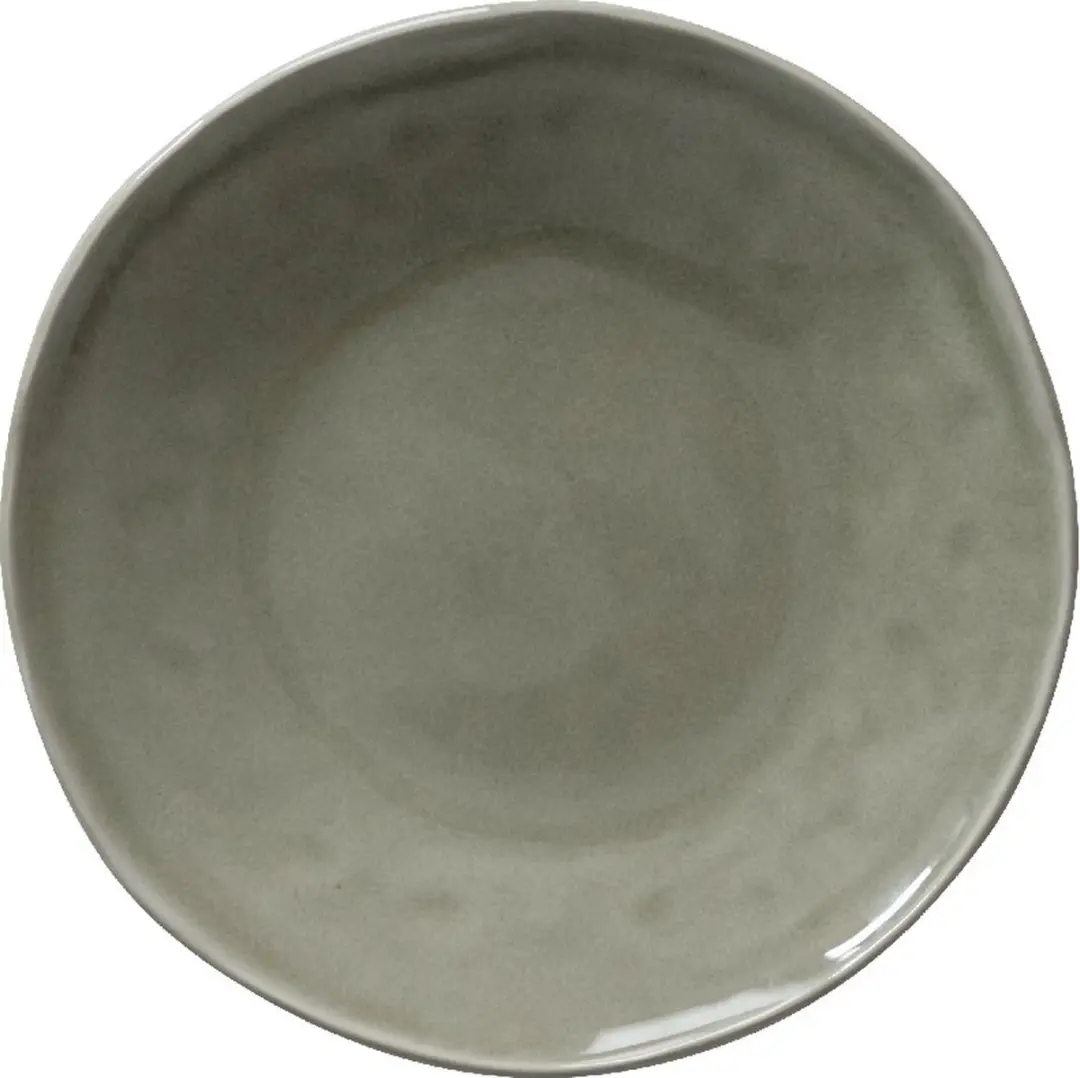 Dutch Rose Organic Bord 21,5cm Olijf