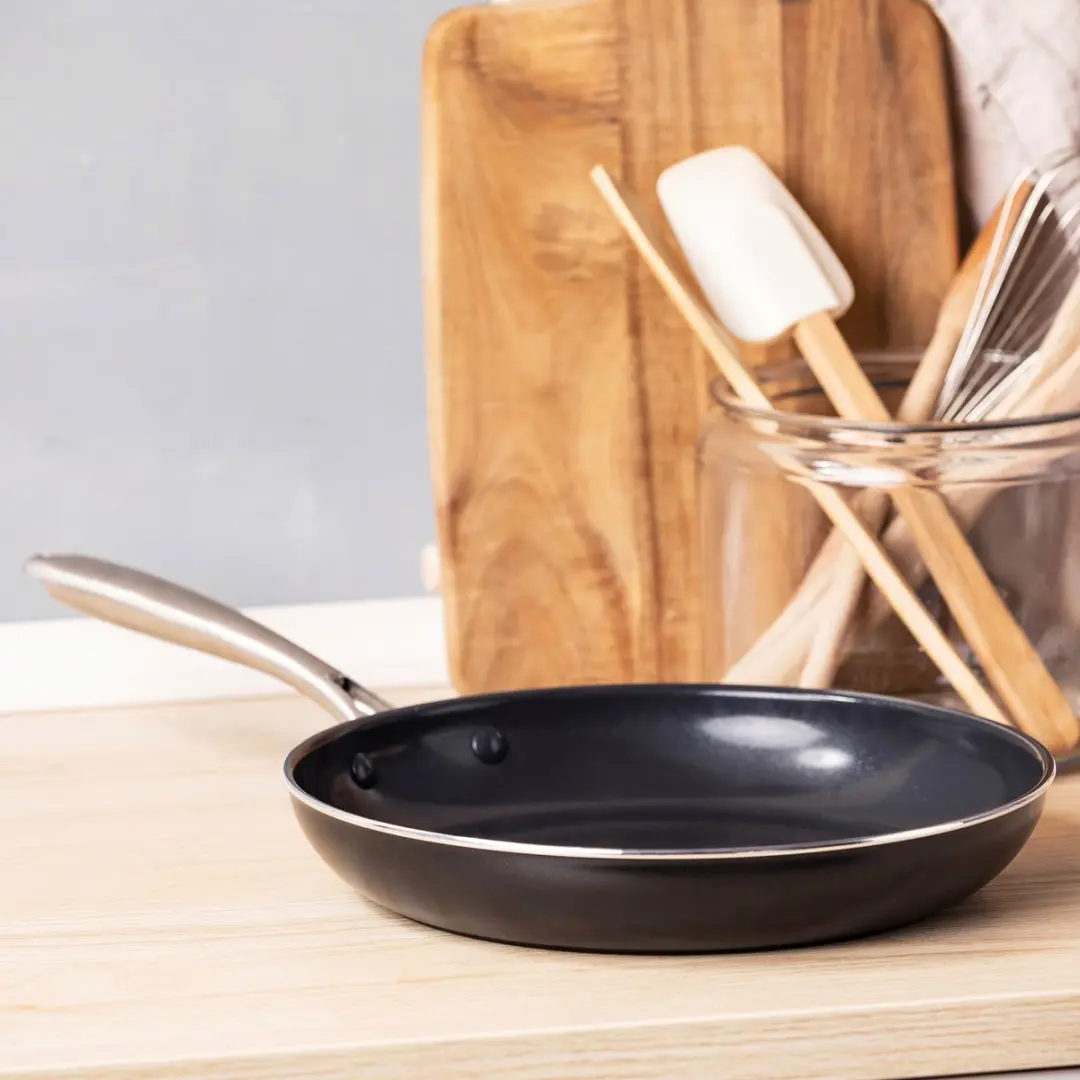 BK Magma Aluminium Koekenpan 20cm - Inductie & Ovenbestendig - Zwart