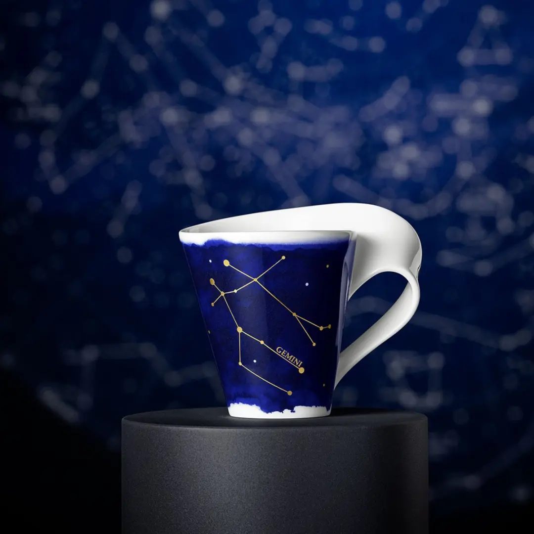 Villeroy & Boch NewWave Stars Tasse 300ml - wit-blauw