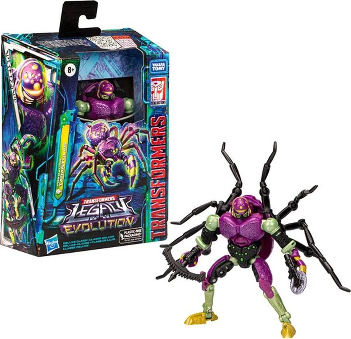 Hasbro Transformers Legacy Evolution Tarantulas - 14cm - Multicolor