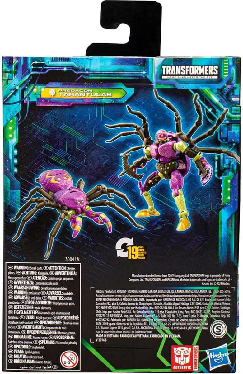 Hasbro Transformers Legacy Evolution Tarantulas - 14cm - Multicolor