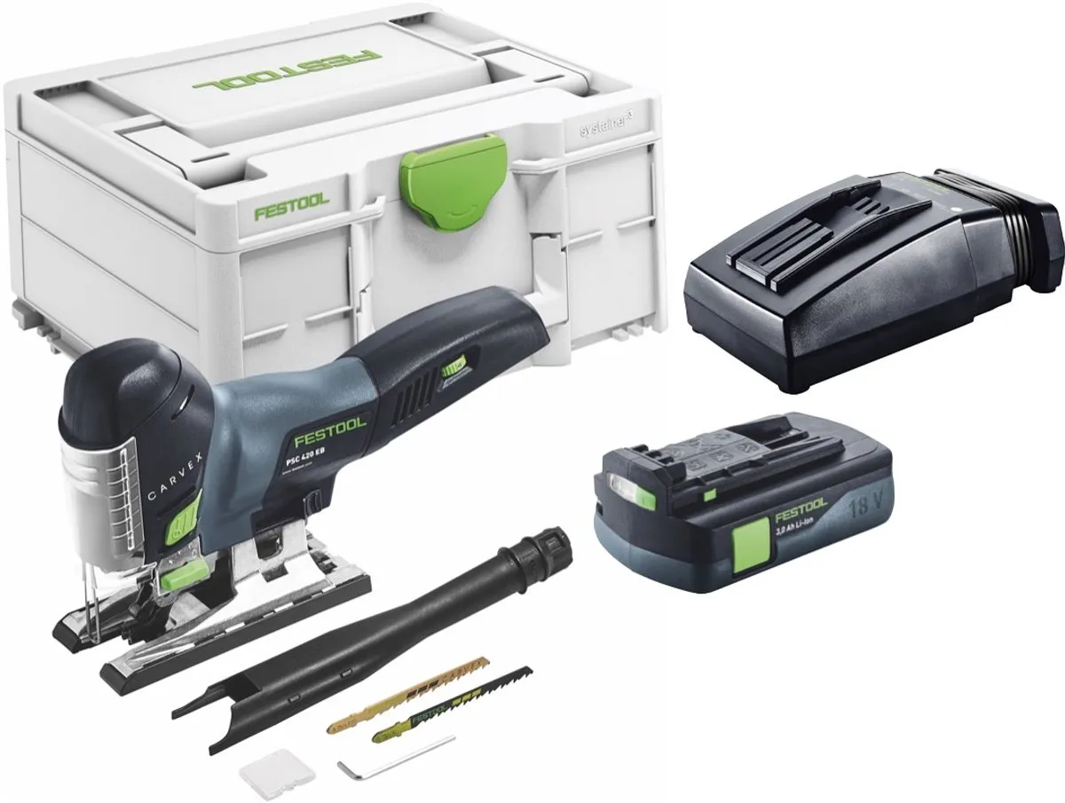 Festool CARVEX PSC 420-Basic Accu-Pendelzaag 18V - 1x 3.0Ah Accu