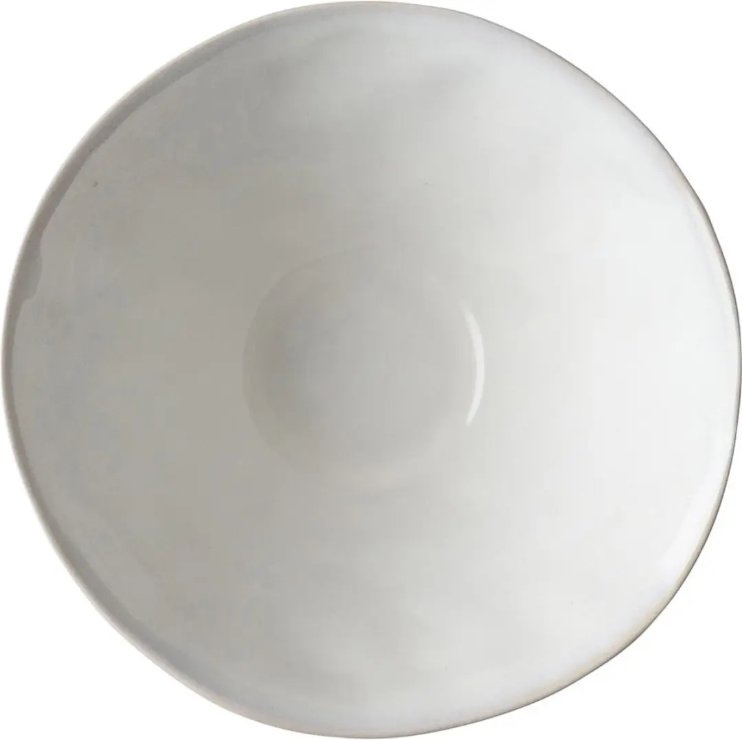 Dutch Rose Organic Kommen Ø14cm - Stoneware - Wit