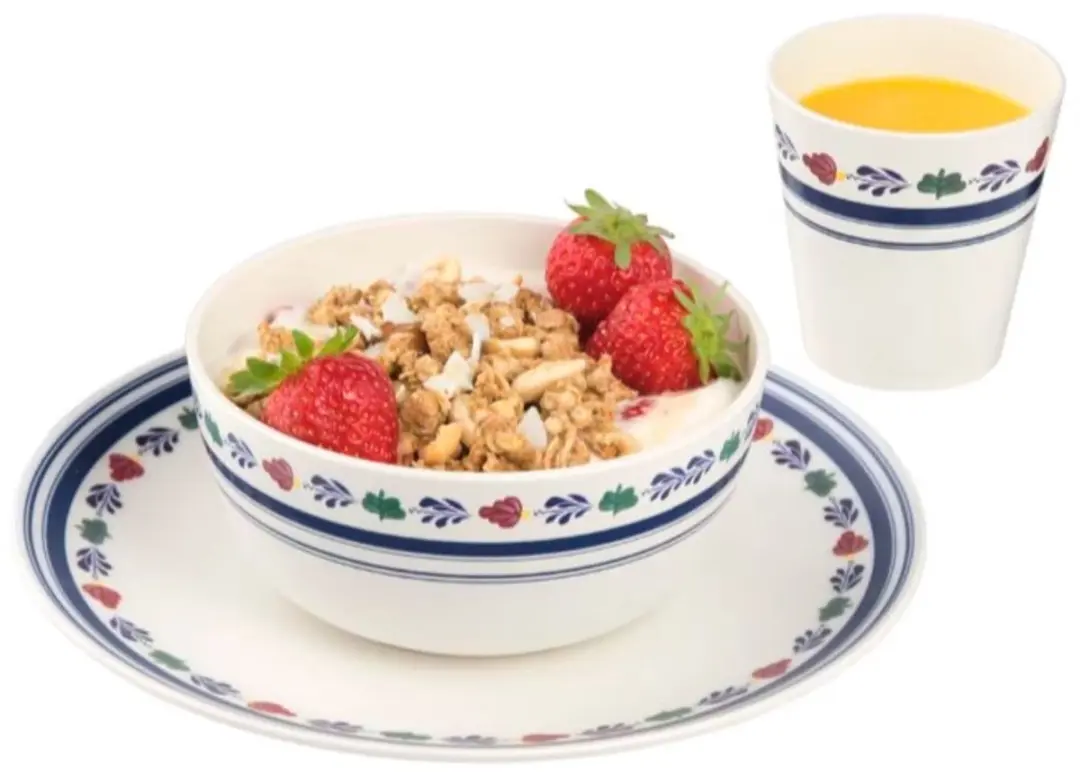 Royal Boch Boerenbont Kommen 670ml Ø14cm - 2 Stuks