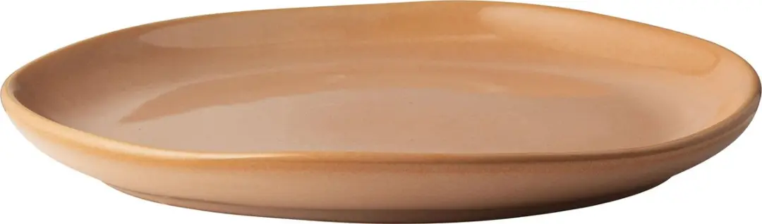 Gusta Bord - 20,5x19cm - Koraaloranje - 6 Stuks