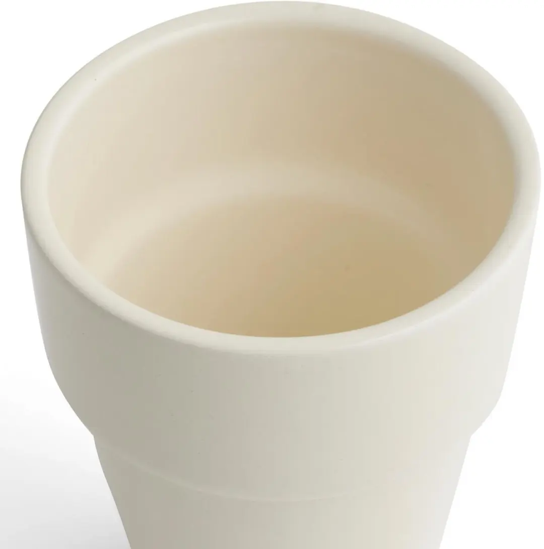 Royal Boch Set 6 Melkbakjes 250ml - Wit