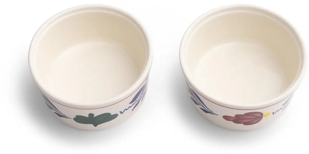 Royal Boch Boerenbont Ramekins 9,5cm - 2 Stuks - Wit