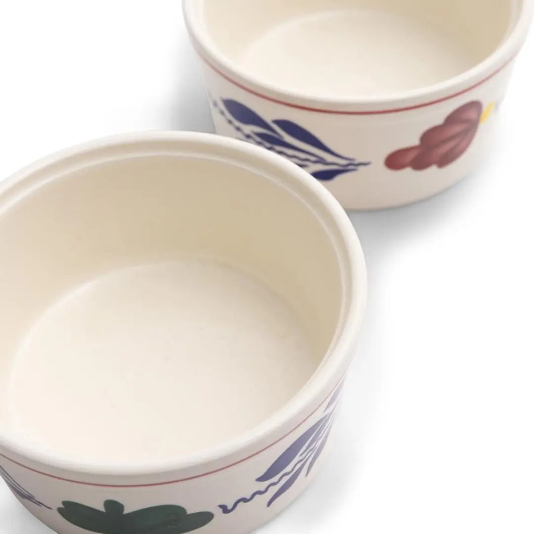 Royal Boch Boerenbont Ramekins 9,5cm - 2 Stuks - Wit