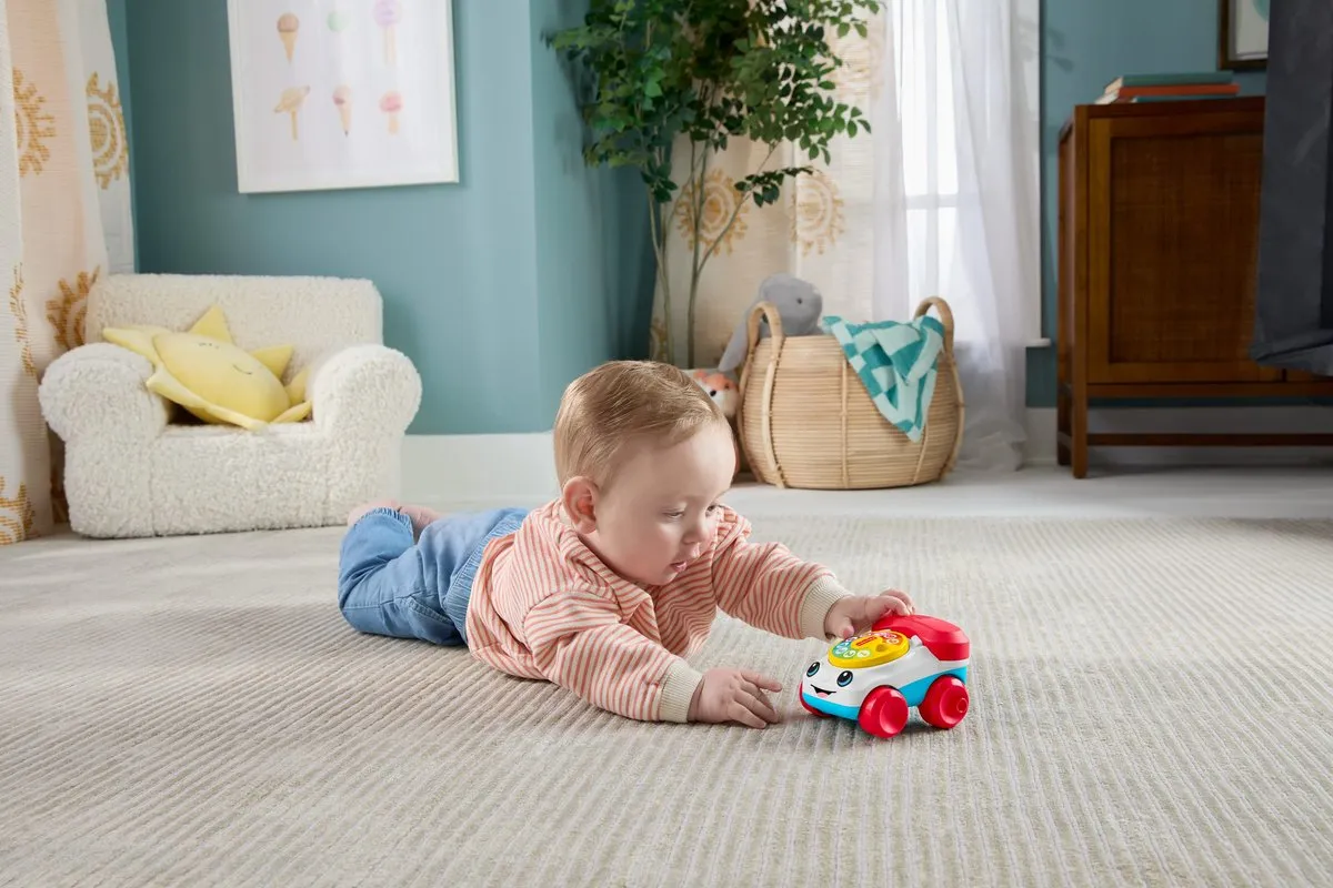 Fisher Price Telefoonvoertuig Duwspeelgoed Multicolor