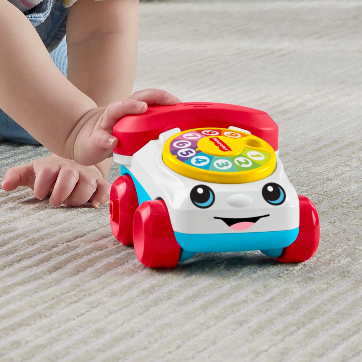 Fisher-Price Telefoonvoertuig Duwspeelgoed met geluiden