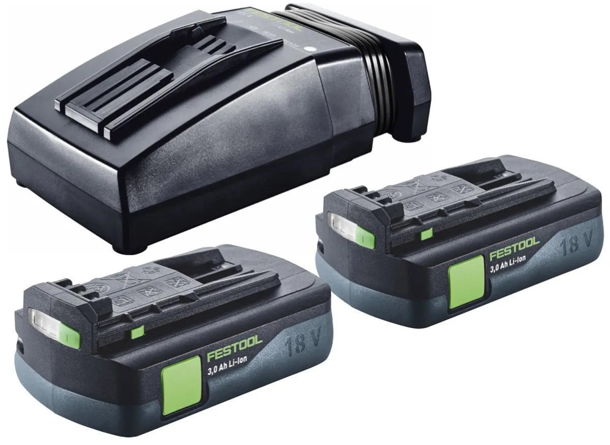 Festool DURADRIVE DWC 18-4500 Bouwschroevendraaier 18V - 2x 3,0Ah + Oplader