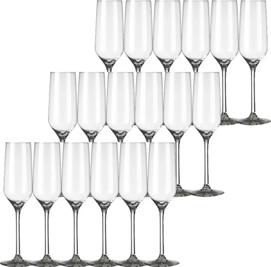 Royal Leerdam Carre Champagneglazen