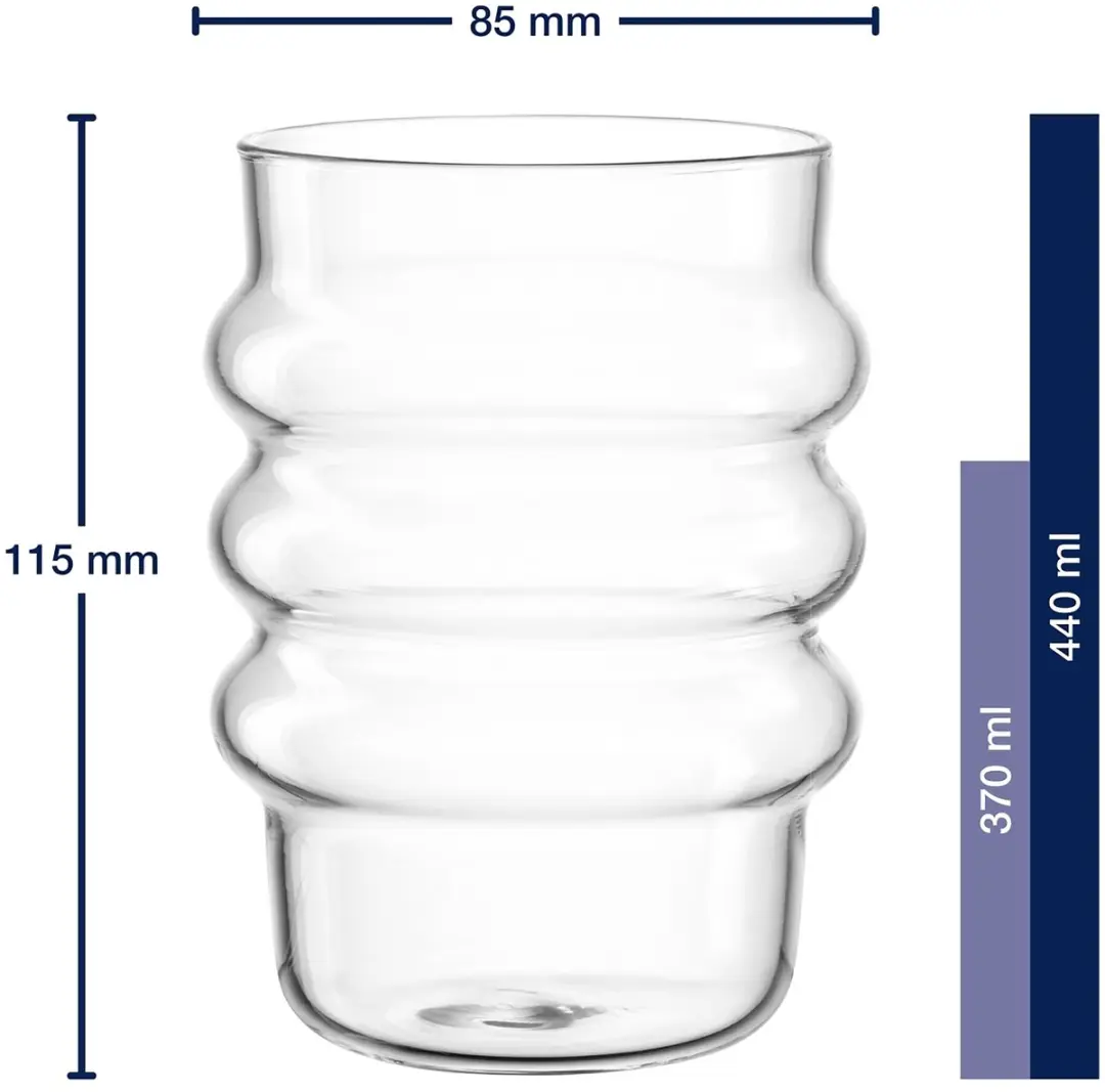 Leonardo SOLE Drinkglas 440ml - Set van 2