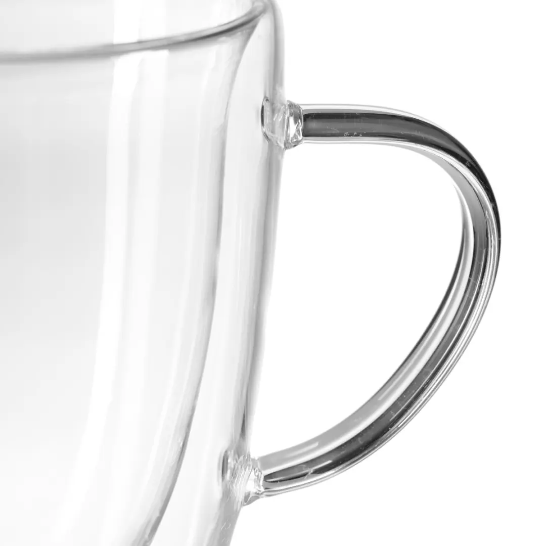Leonardo DUO Dubbelwandig Glas 300ml - Set van 4 - Transparant