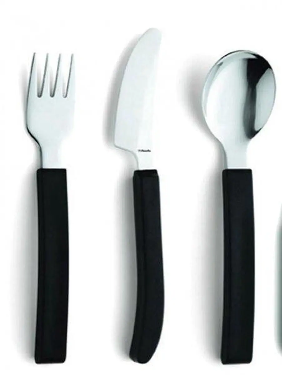 Amefa Lepel Recht NC36058R - Zwart/Zilver