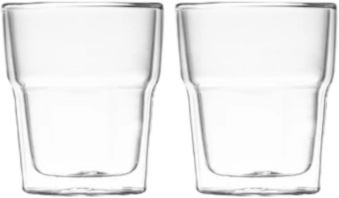 Gusta Espressoglas Chantilly 100ml - Set van 2