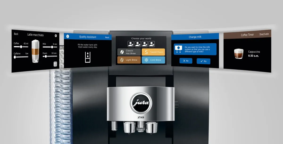 Jura Z10 Volautomatische Espressomachine - Aluminium Black - afbeelding 6 van 6