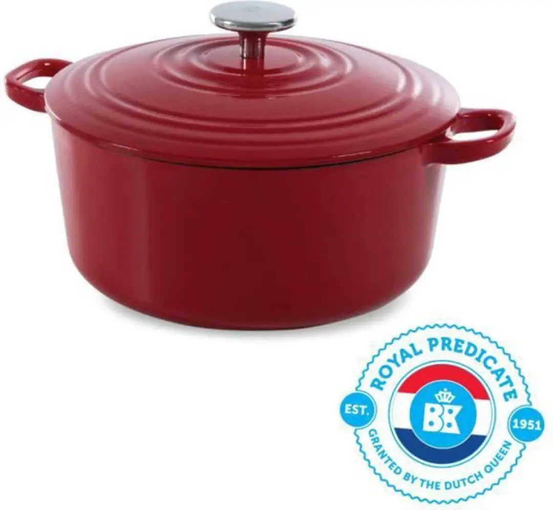 BK Bourgogne Braadpan 24cm - Chili Red