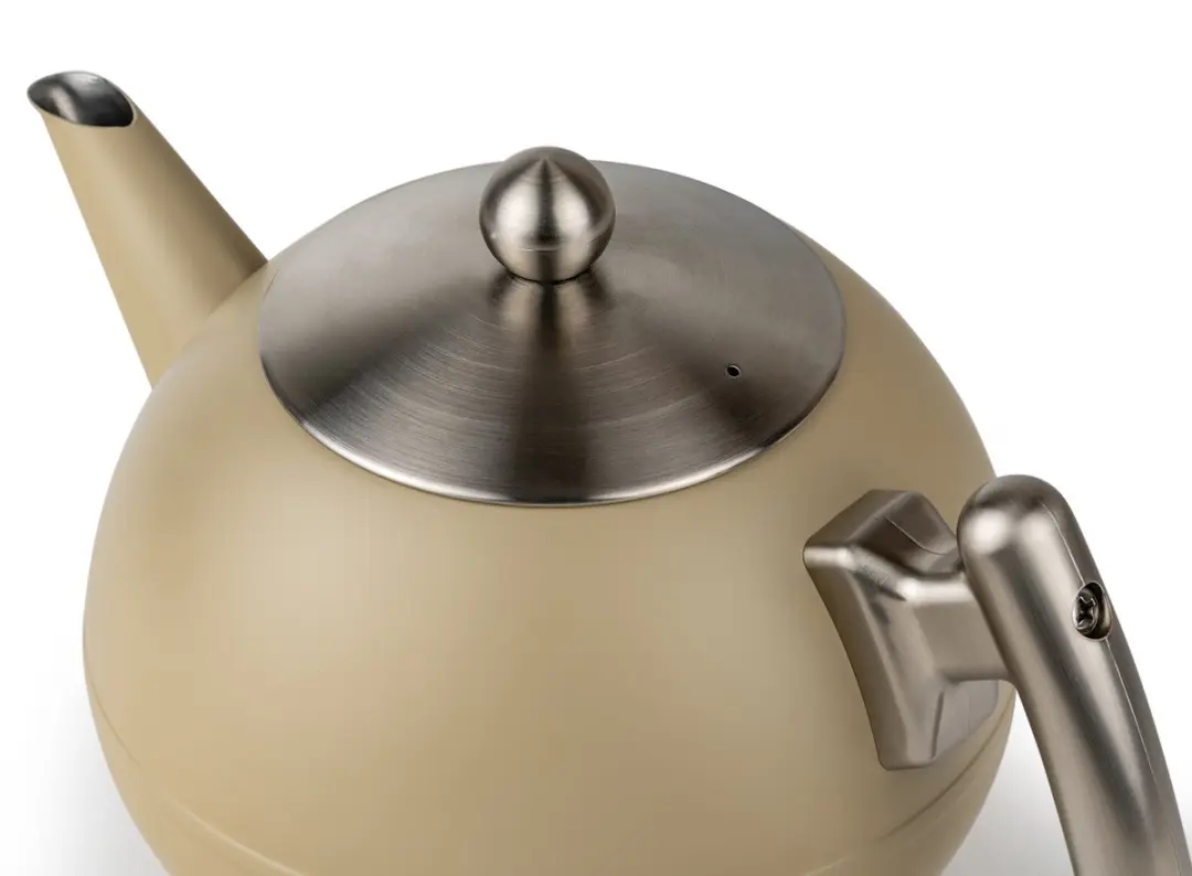 Bredemeijer Theepot Bella Ronde Dubbelwandig 1,2L - Taupe
