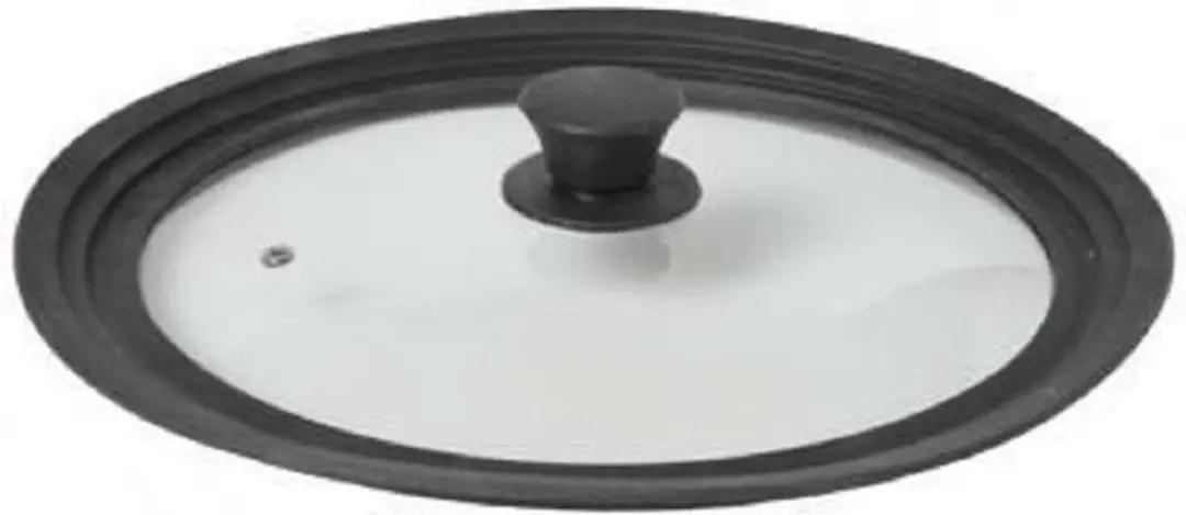Metaltex Pannendeksel 28cm - Glazen - Siliconen rand - MPN 319128