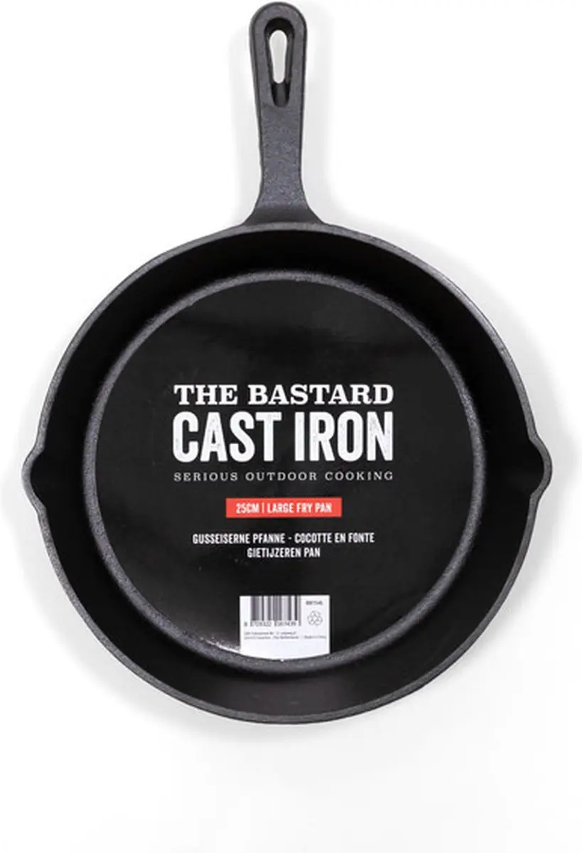 The Bastard Fry Pan 25cm - Zwart