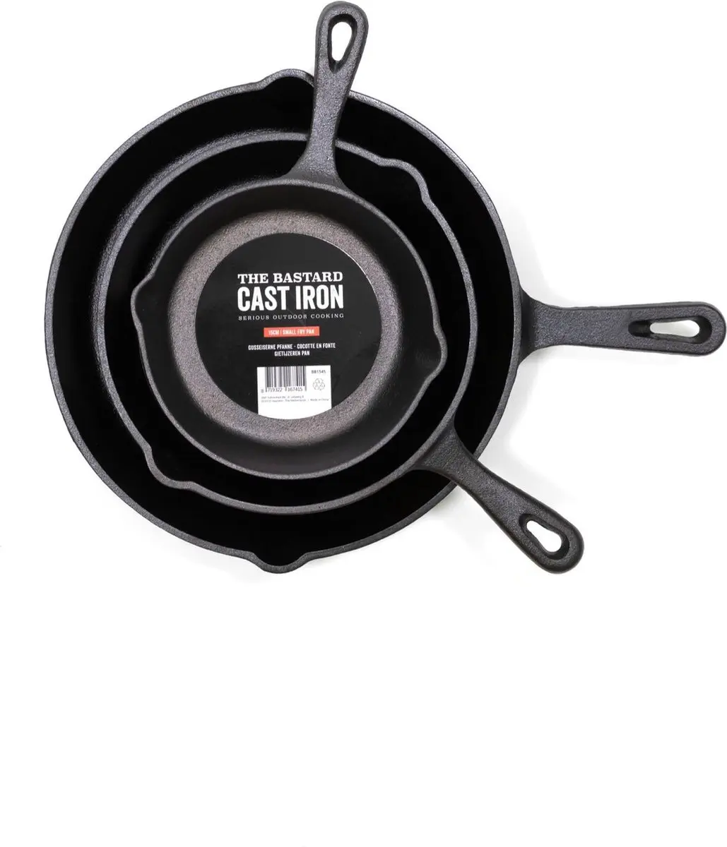 The Bastard Fry Pan 25cm - Zwart