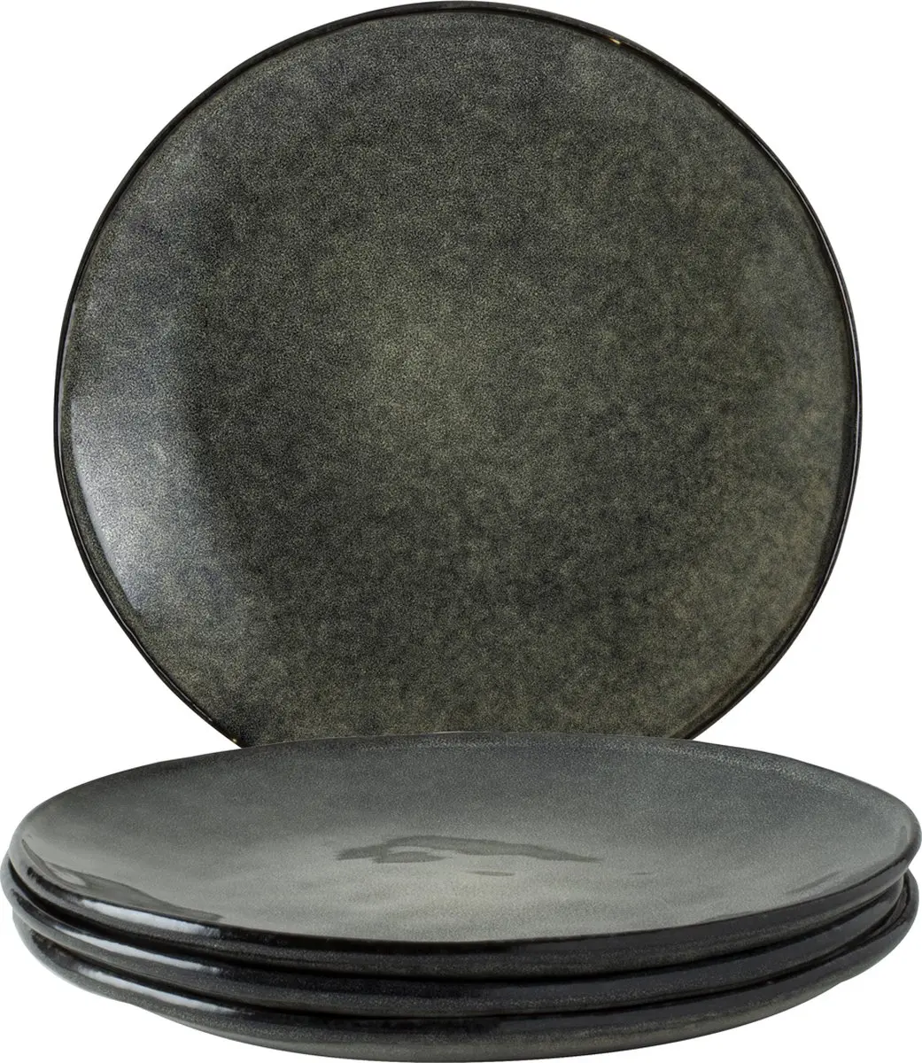Dutch Rose Organic Borden Set 4 Stuks